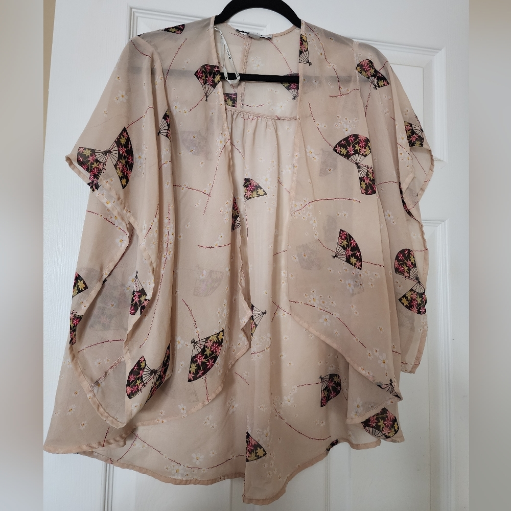 Sheer Kimono Robe